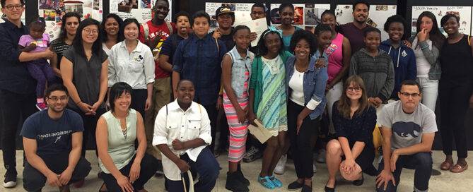 Oakland Youth Architecture Camp Group Photo